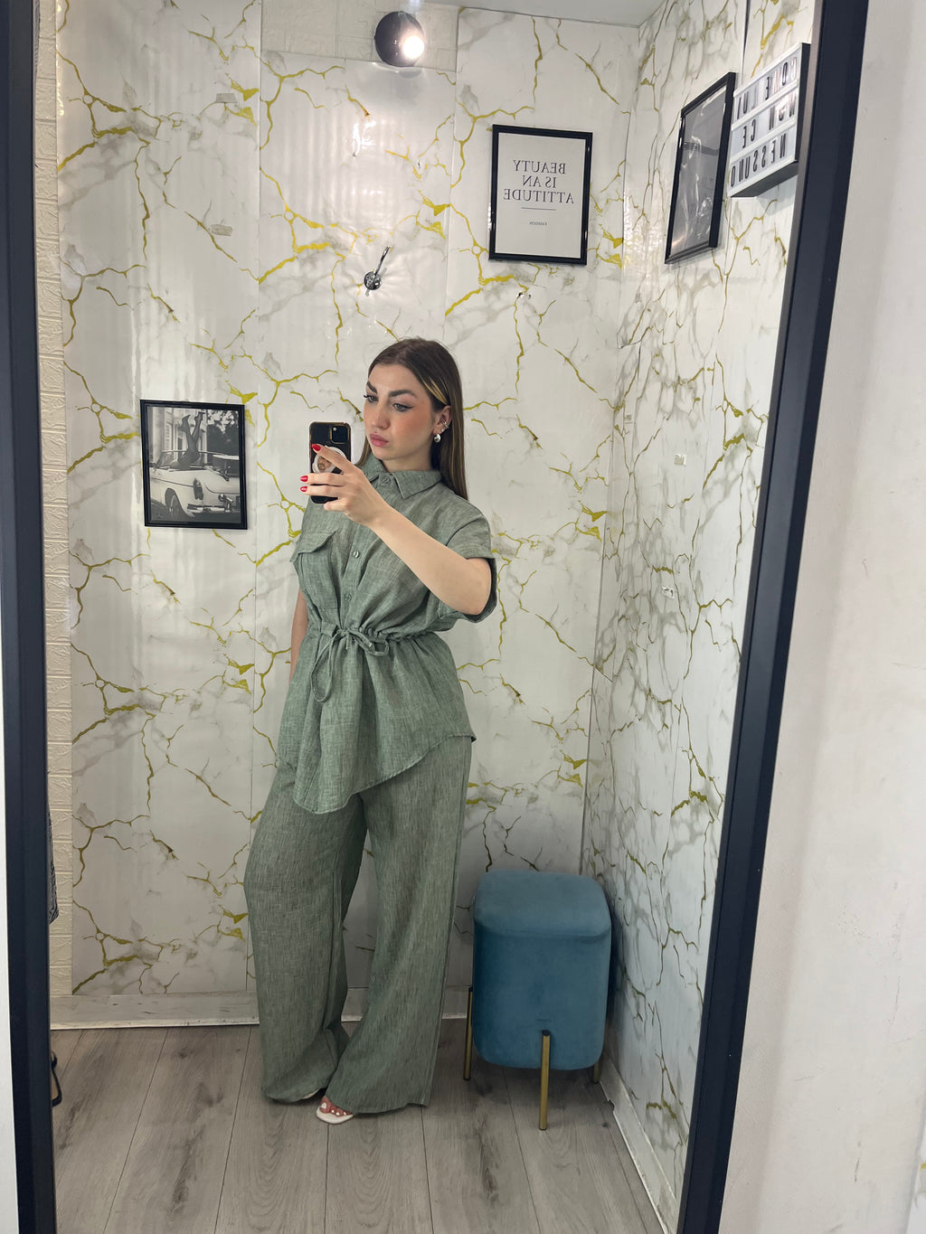 Coordinato simil Lino