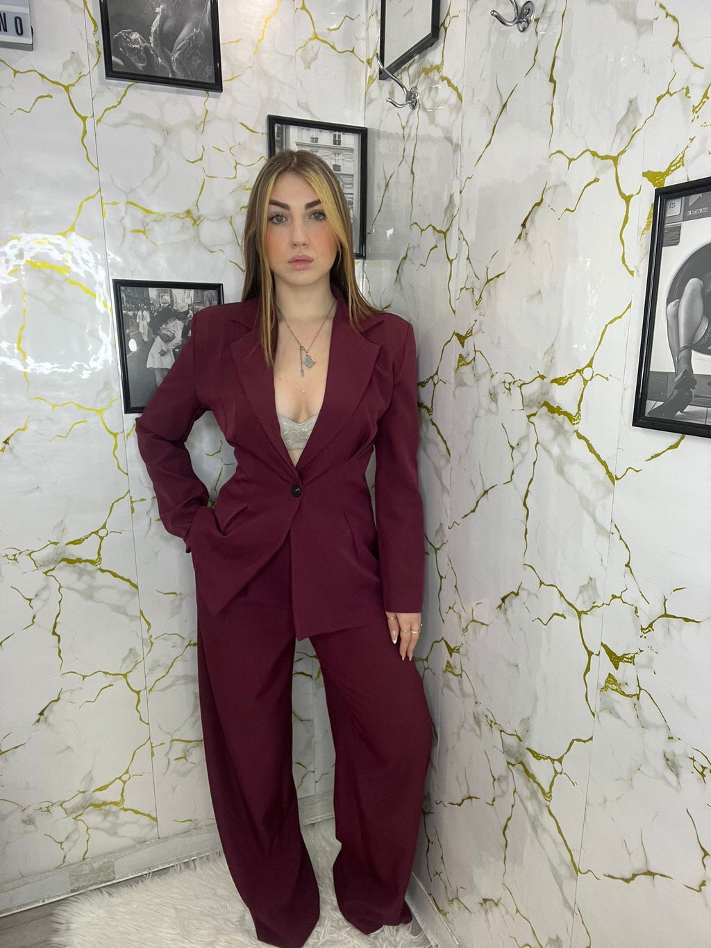 Tailleur giacca avvitata