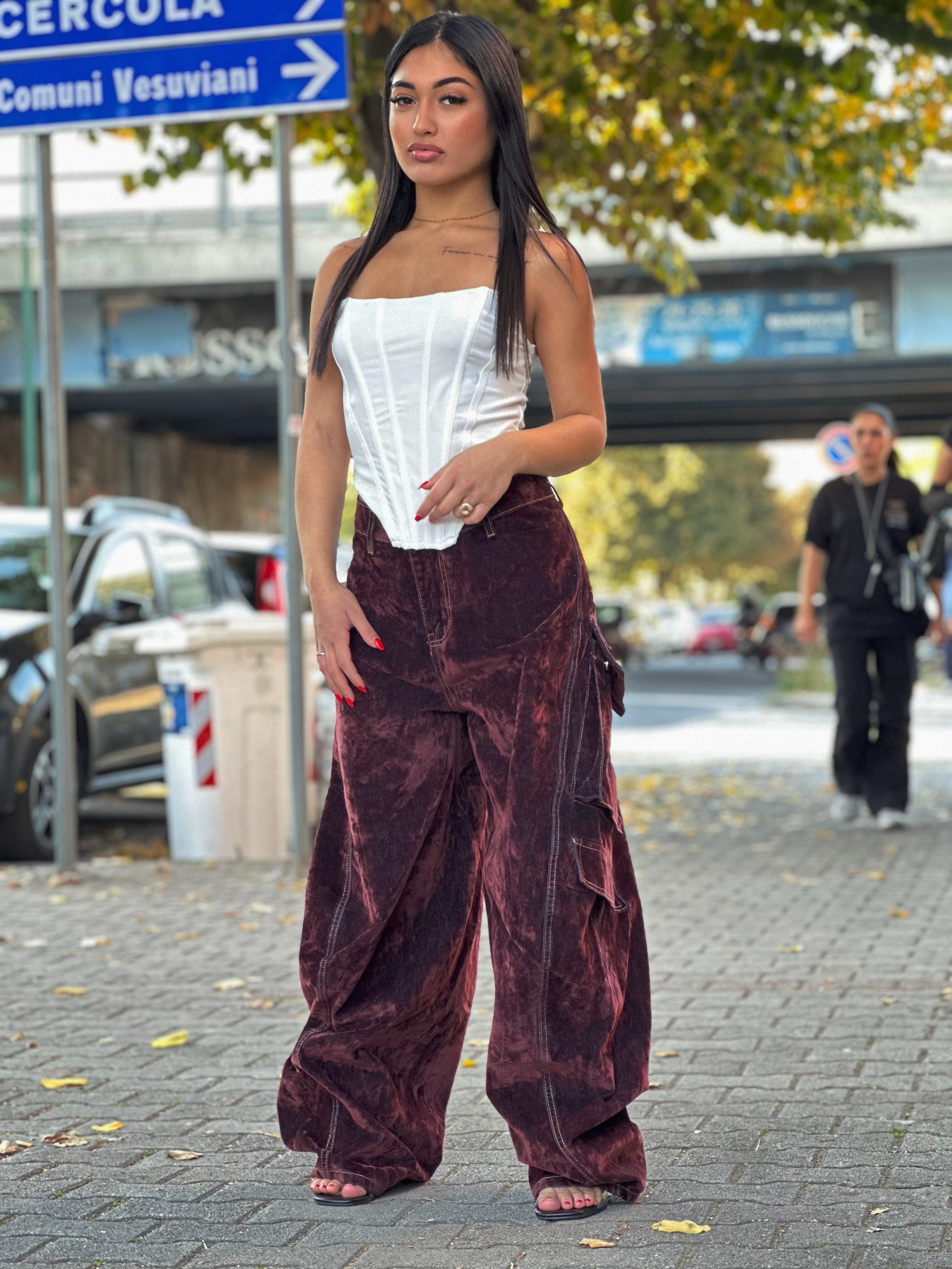 Jeans in velluto