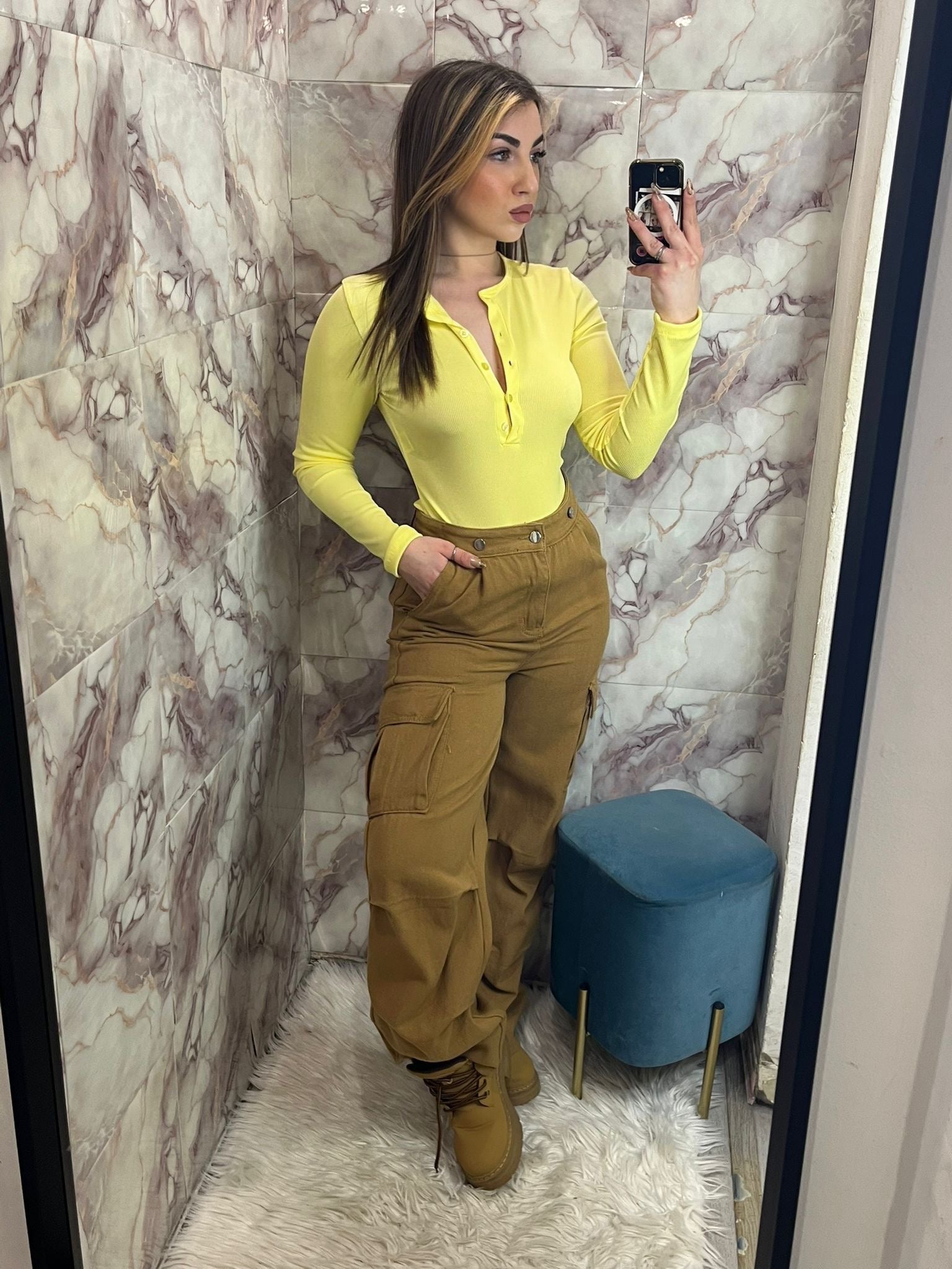 Jeans a cargo