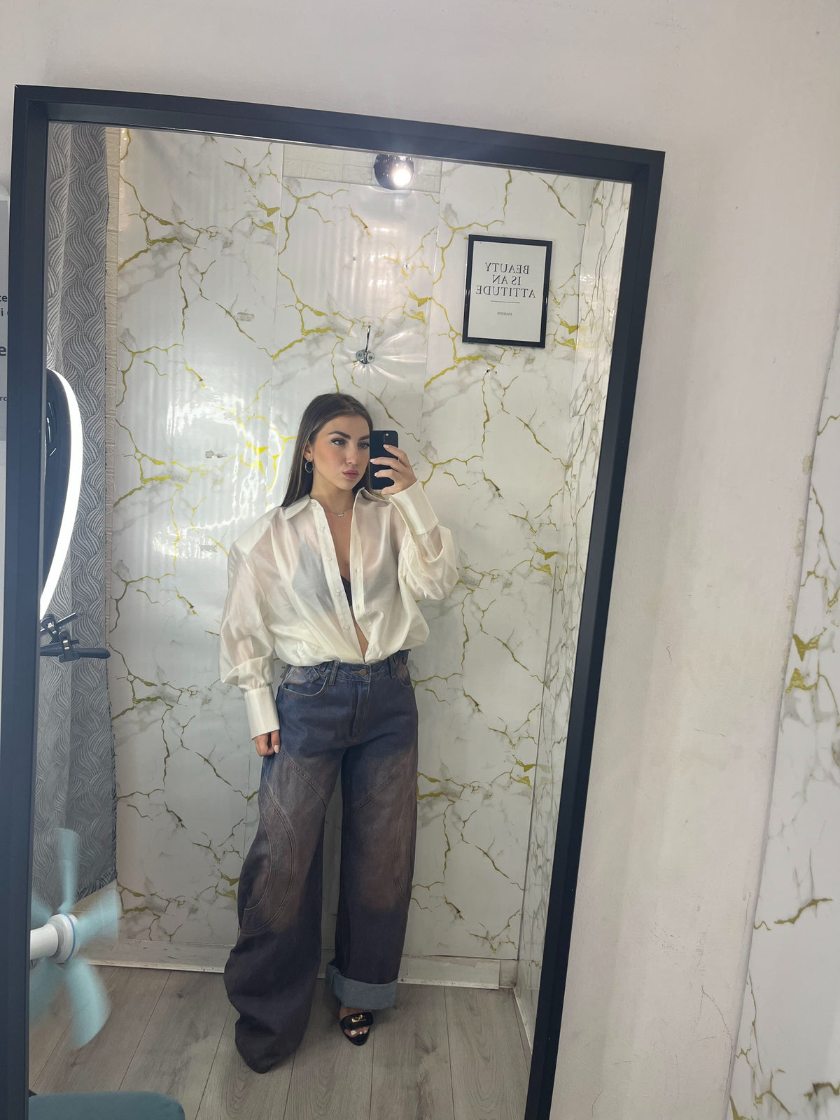 Jeans viola
