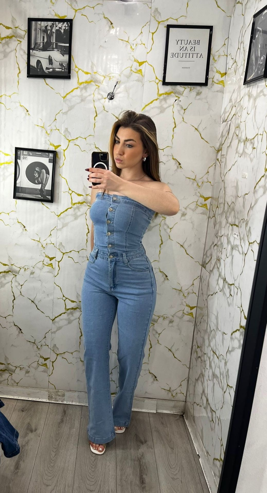 Jumpsuite in denim