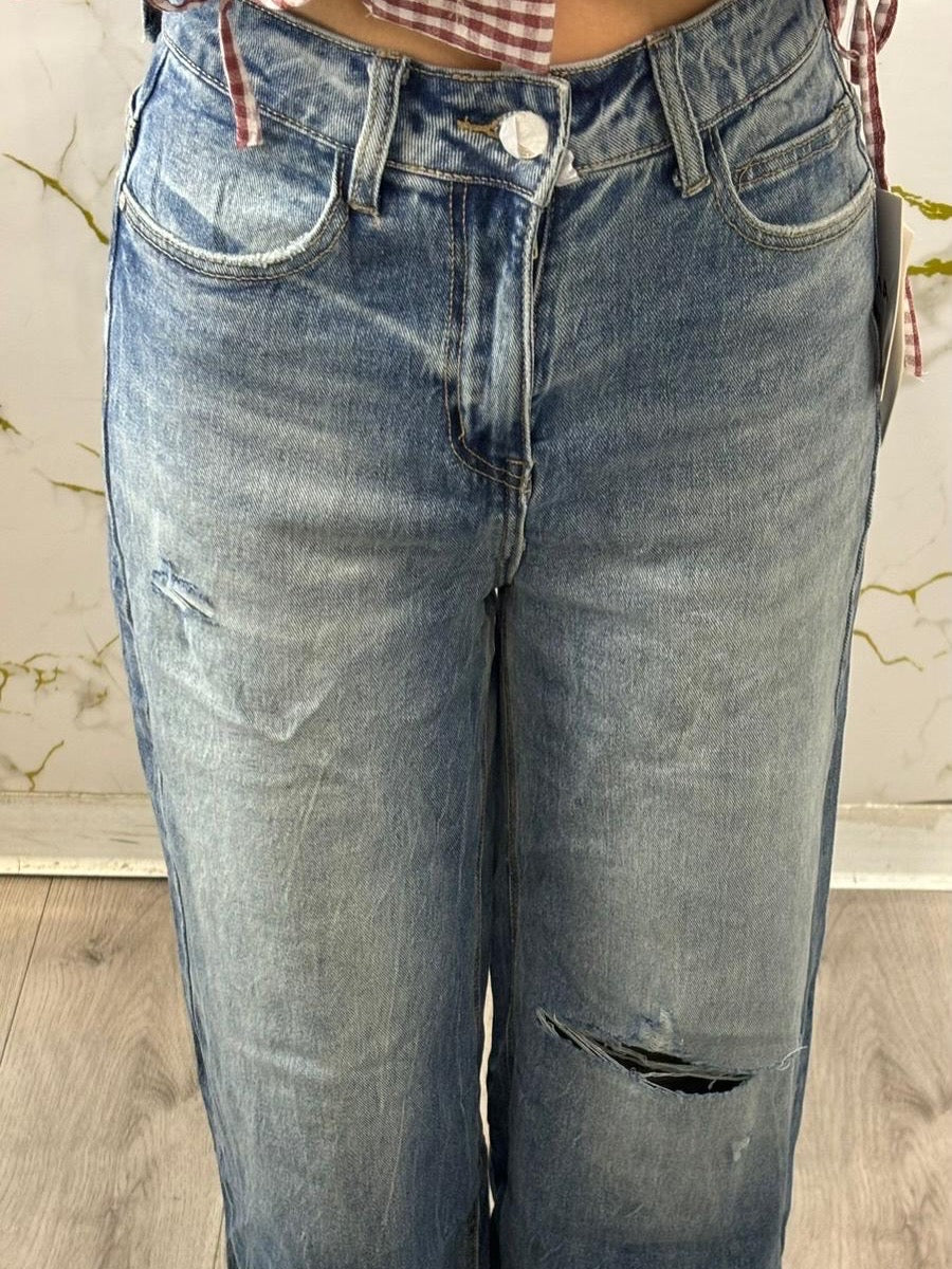 Jeans a palazzo