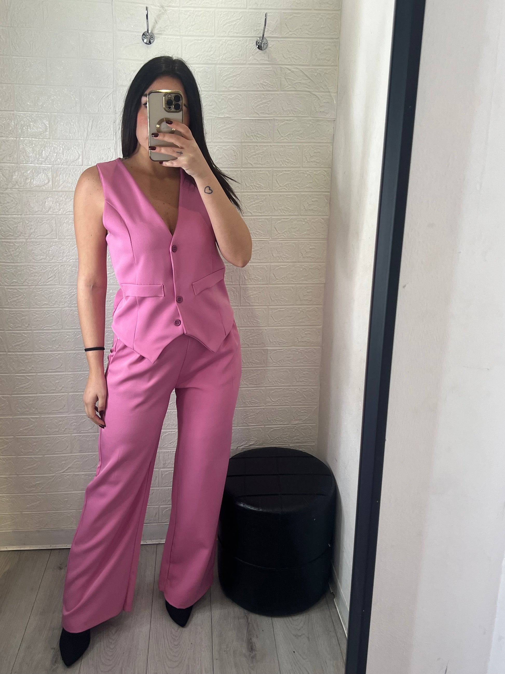 Tailleur con cinta