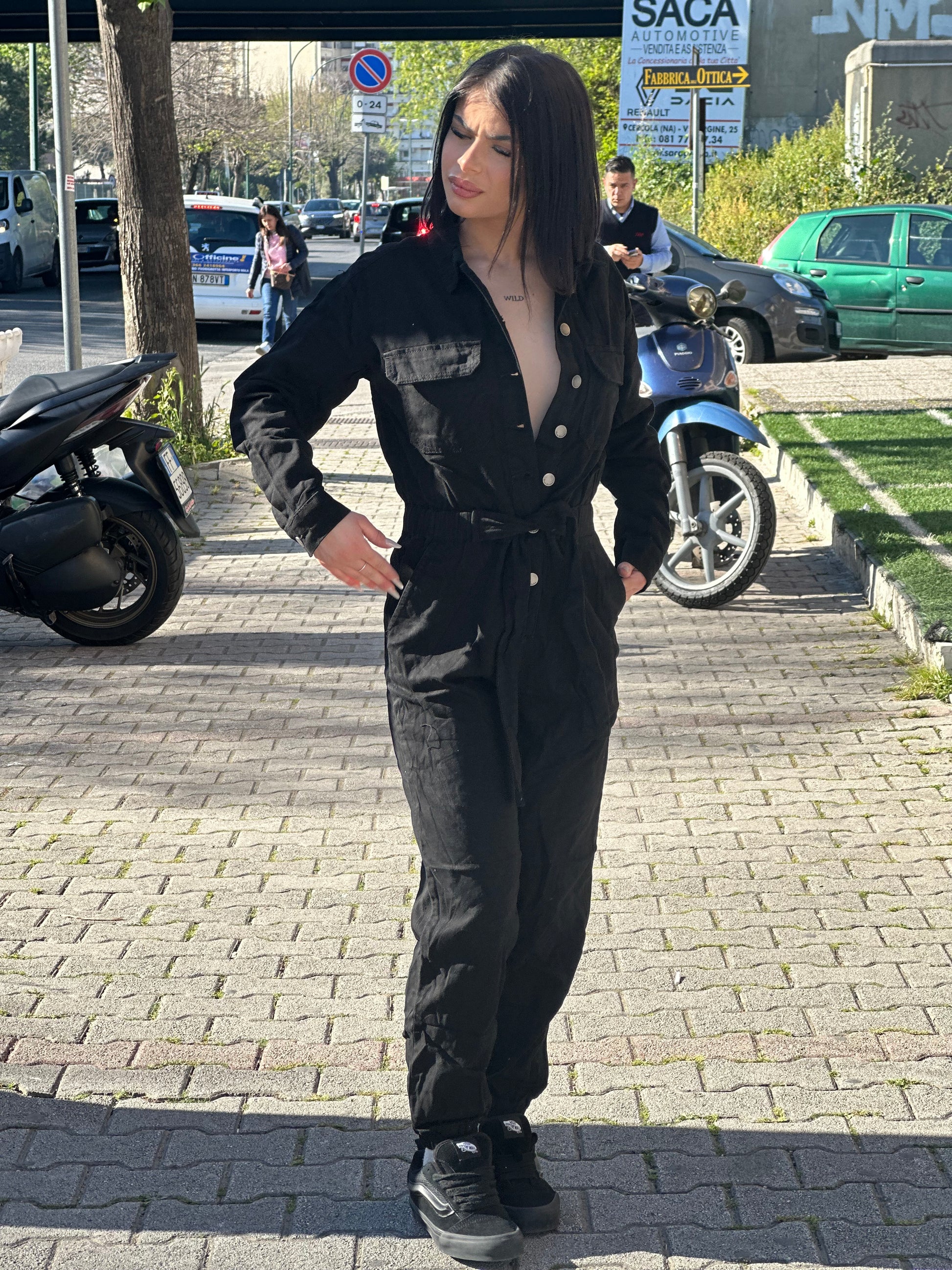 Jumpsuite black new