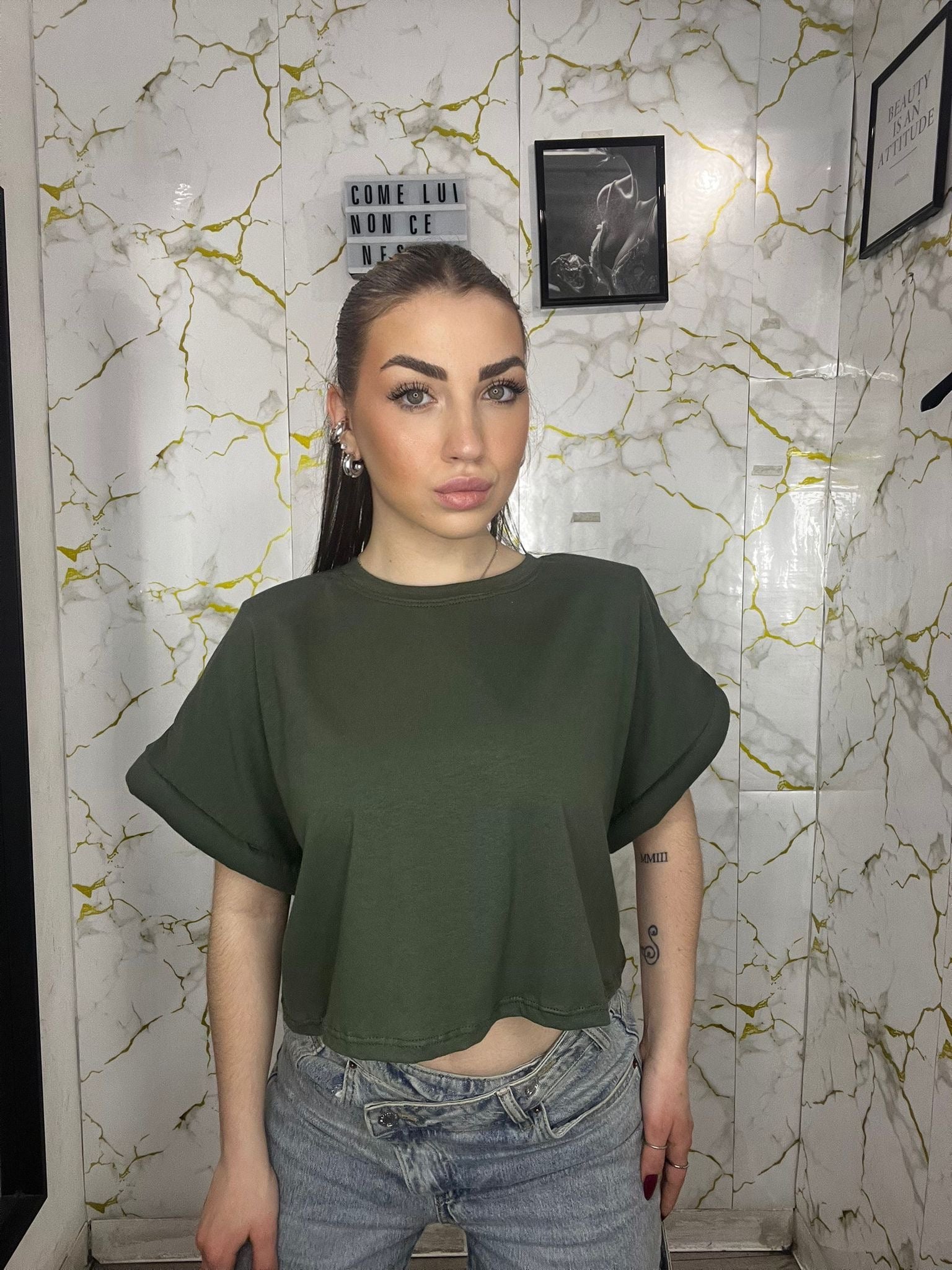 Maglia con risvolto