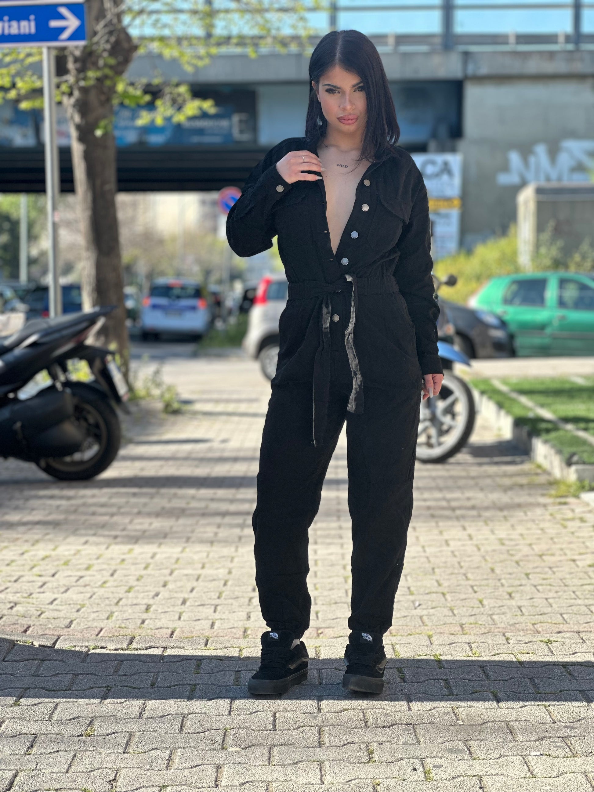 Jumpsuite black new