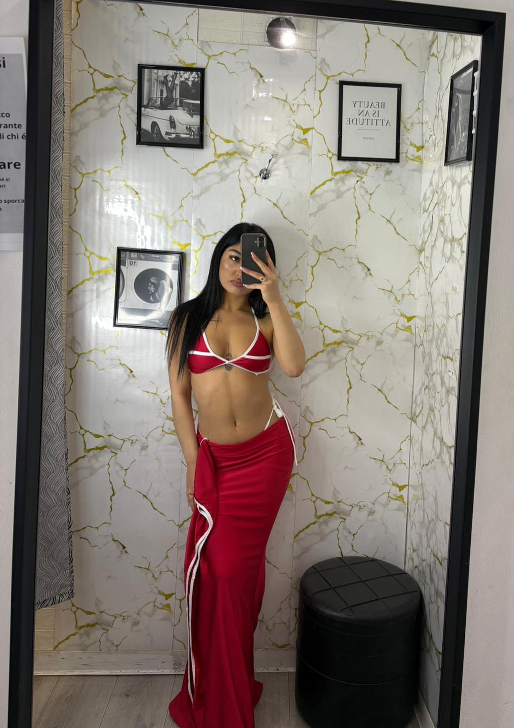 Bikini con gonna