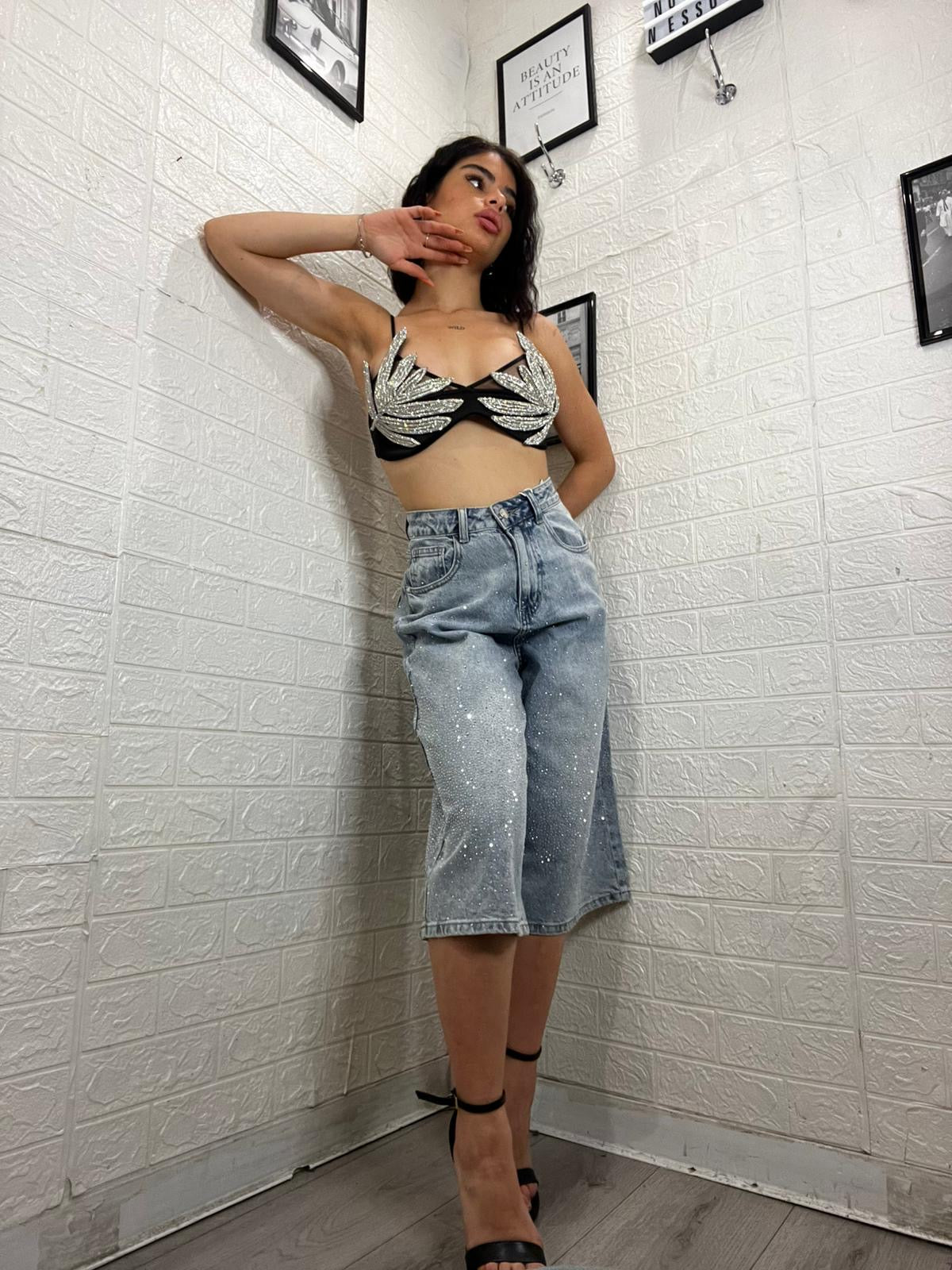 Bralette strass