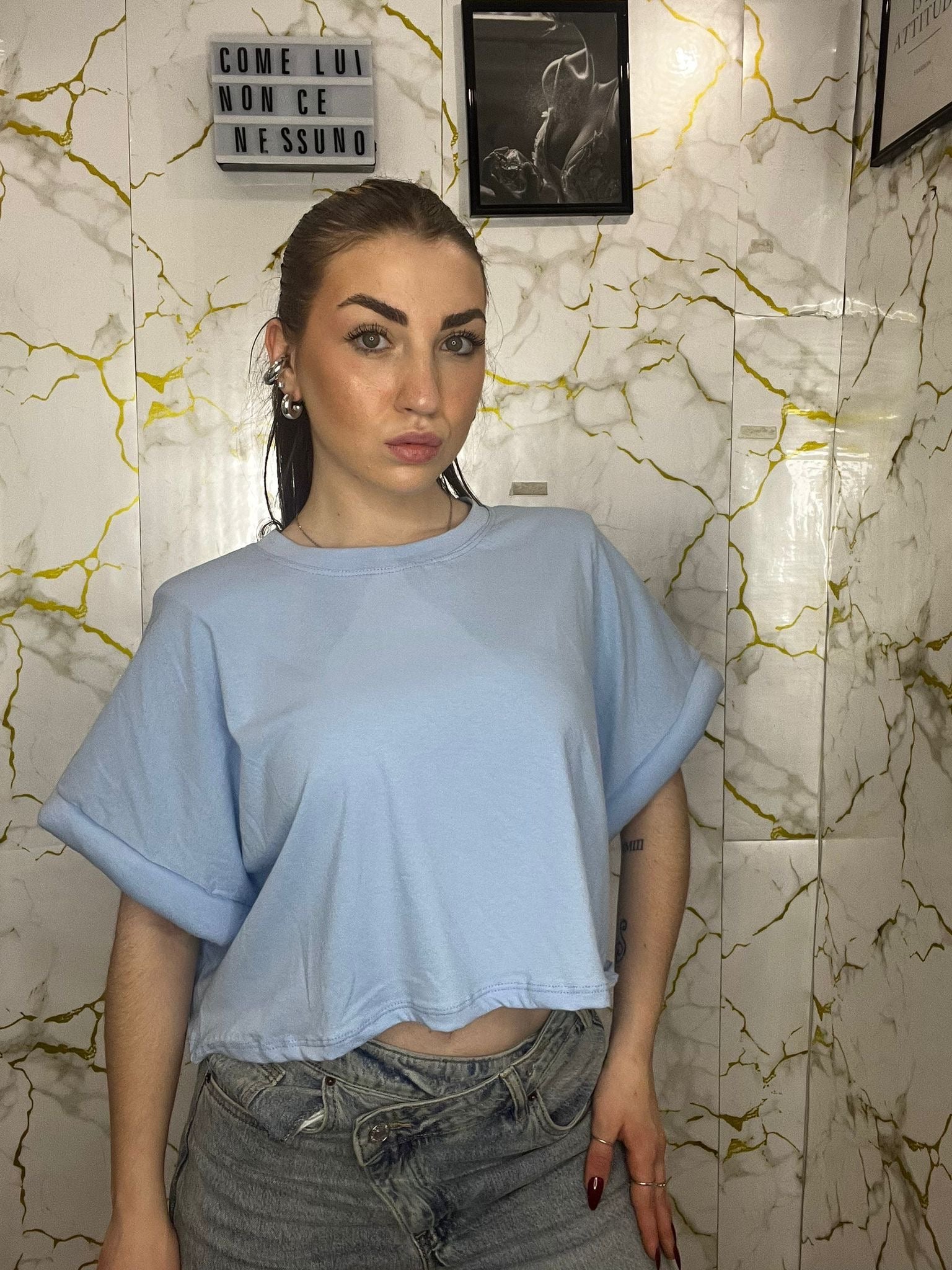Maglia con risvolto
