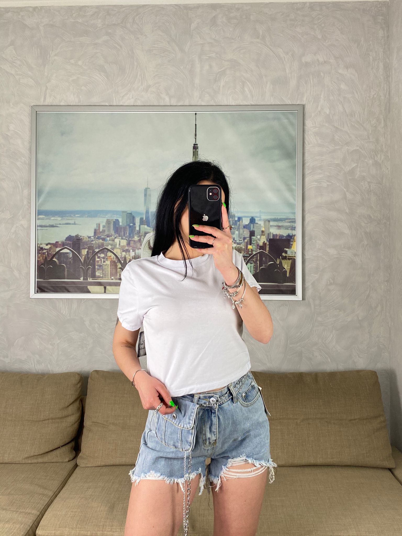 Shirt crop easy