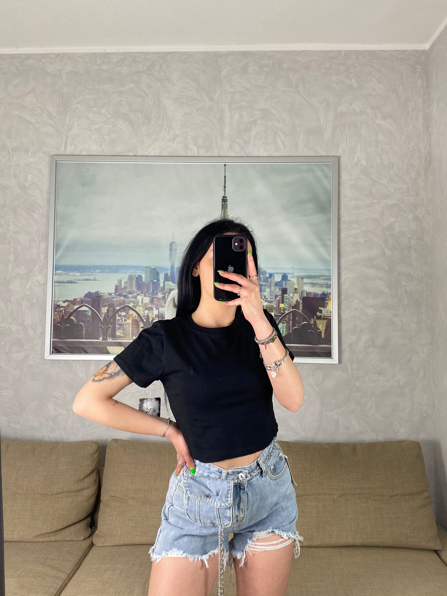 Shirt crop easy