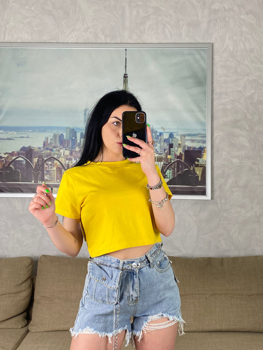 Shirt crop easy