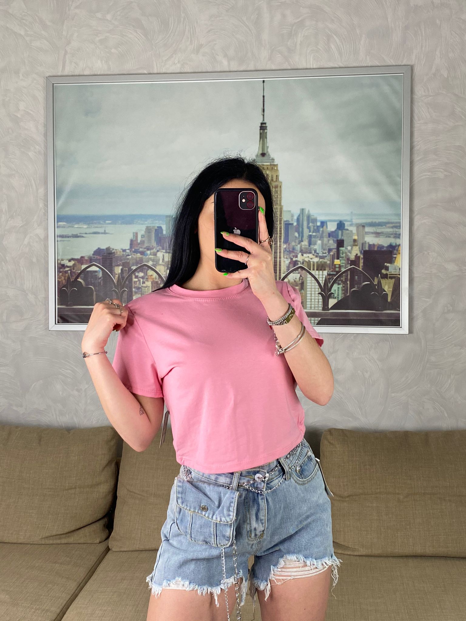 Shirt crop easy