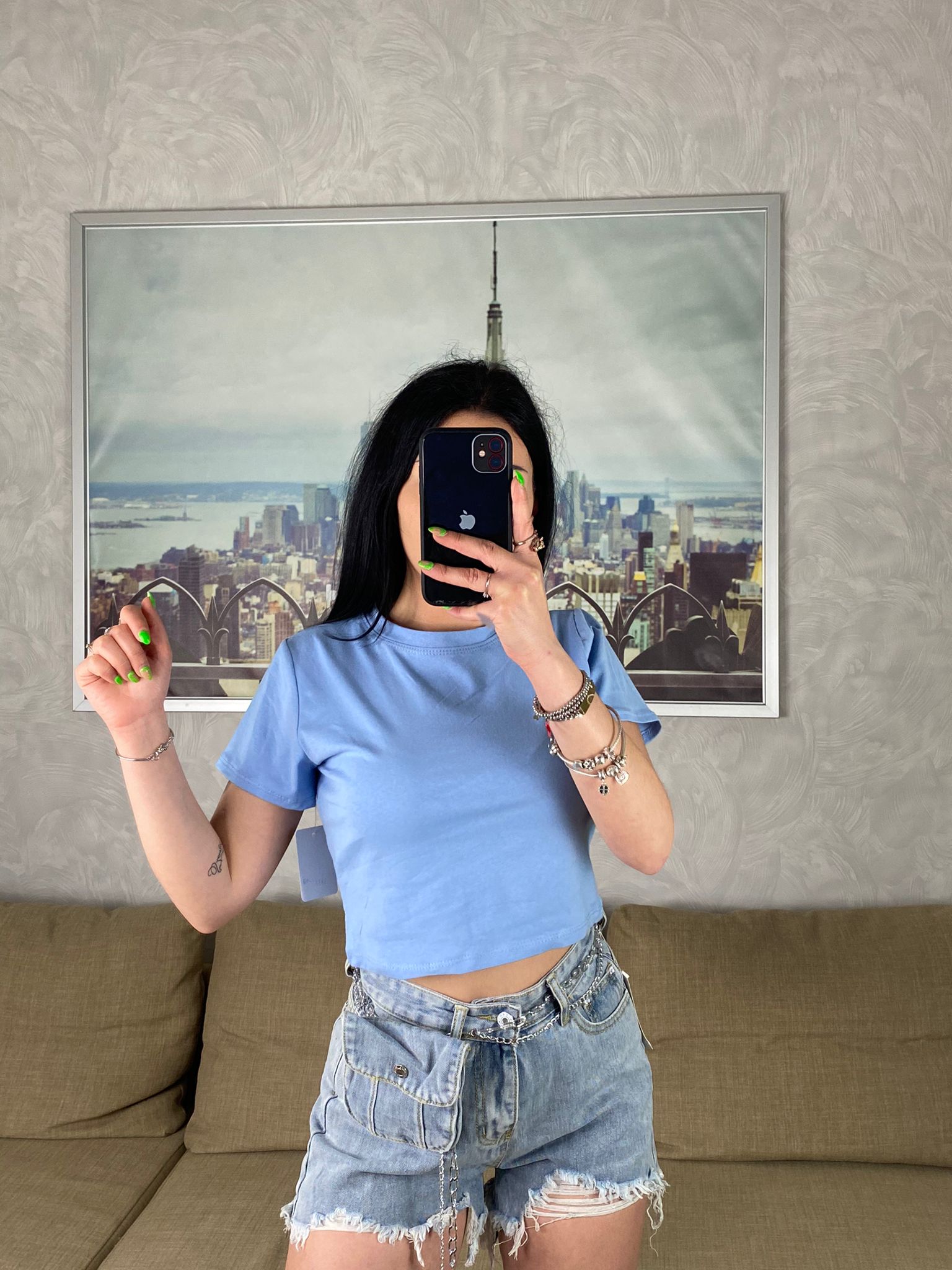 Shirt crop easy