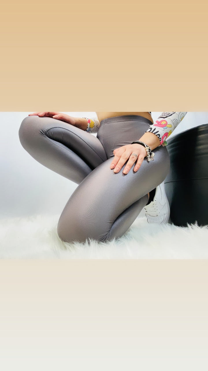 Leggins satinati