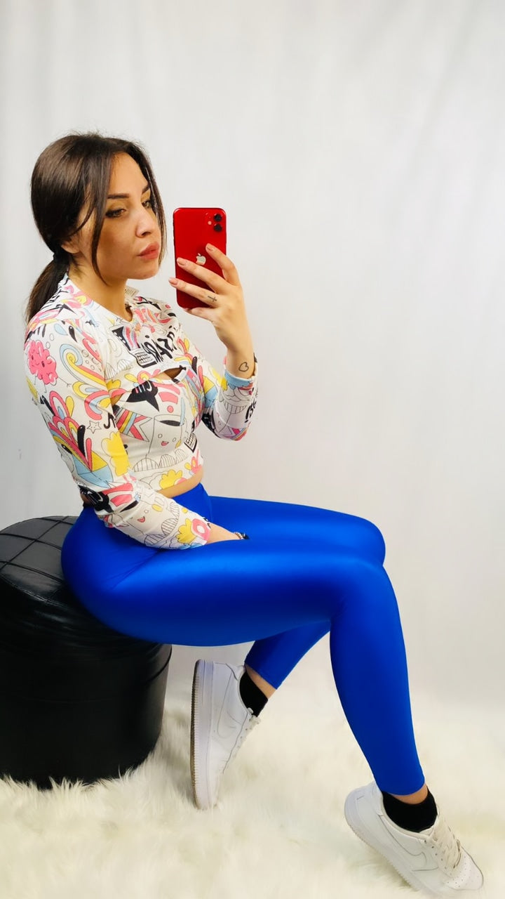 Leggins satinati