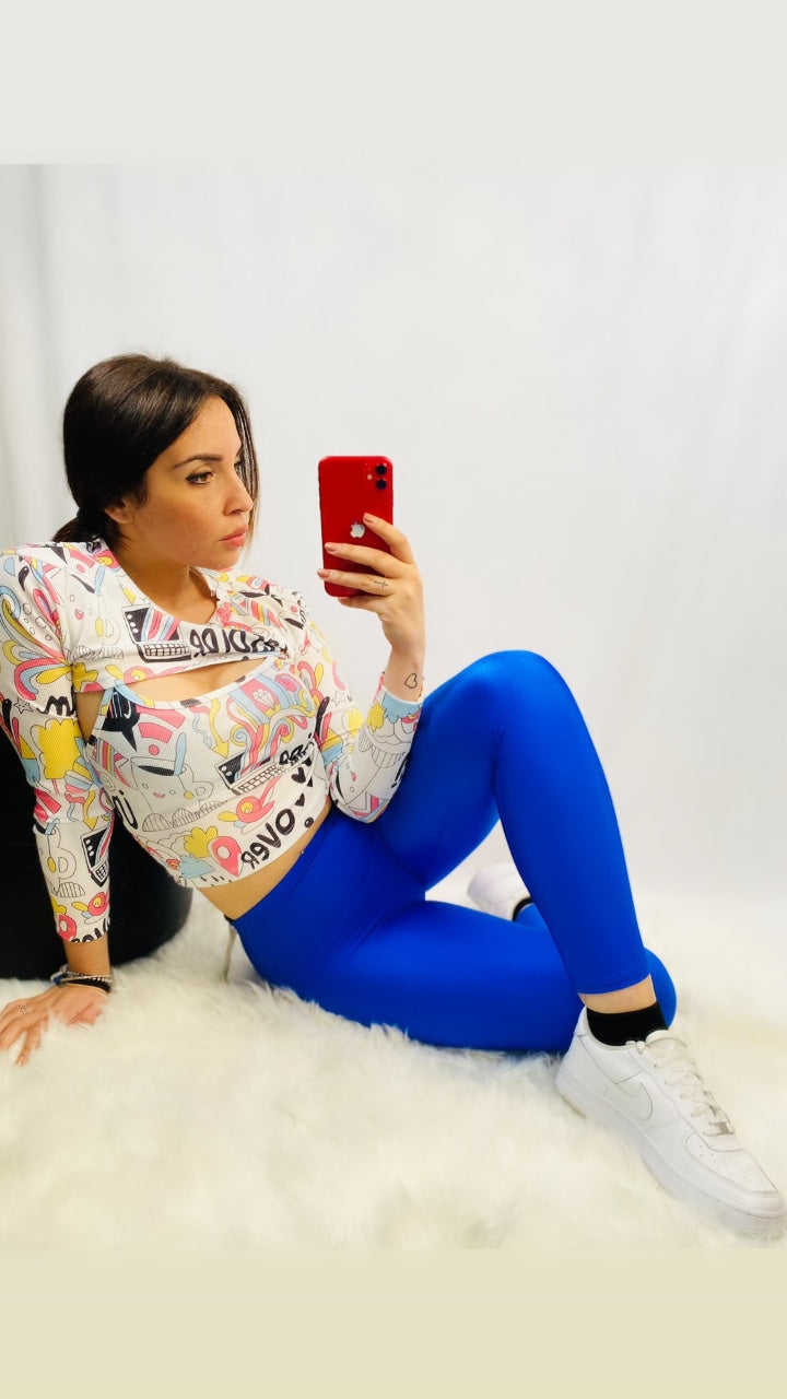 Leggins satinati