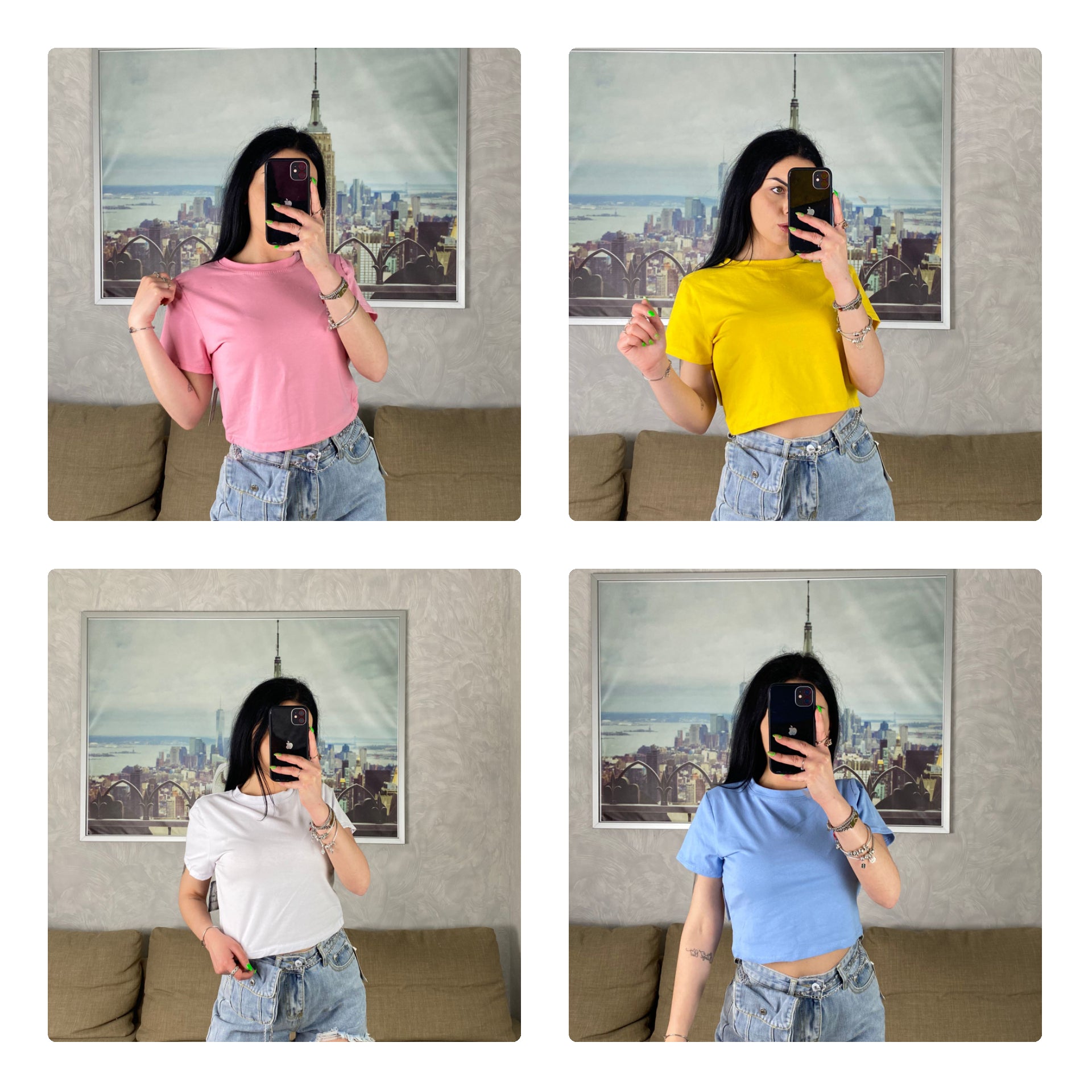 Shirt crop easy